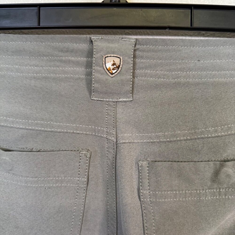 Kuhl Womens Gray Capri Pants Size 2 Outdoor Hiking Stretch Nylon-Blend - Picture 10 of 12